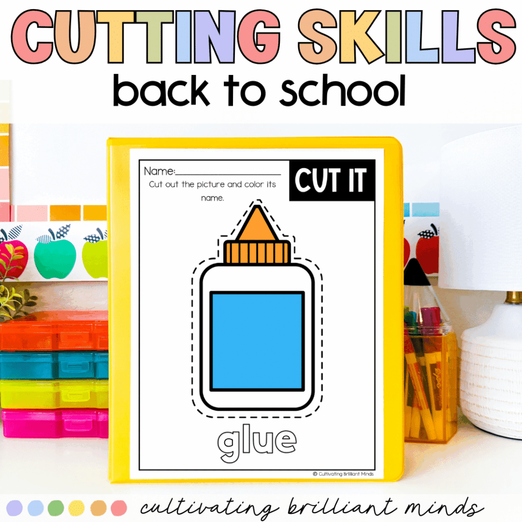 1 - Cultivating Brilliant Minds Cutting skills practice