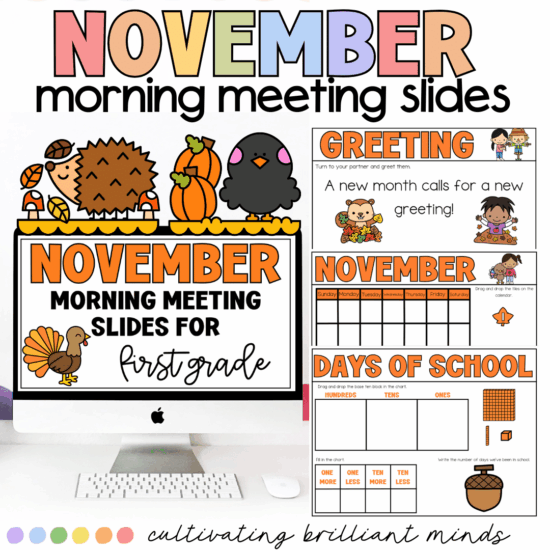 November morning meeting slides
