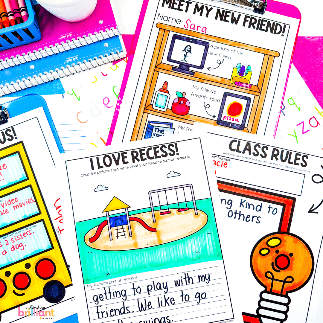 4 - Cultivating Brilliant Minds First week of school classroom management lessons