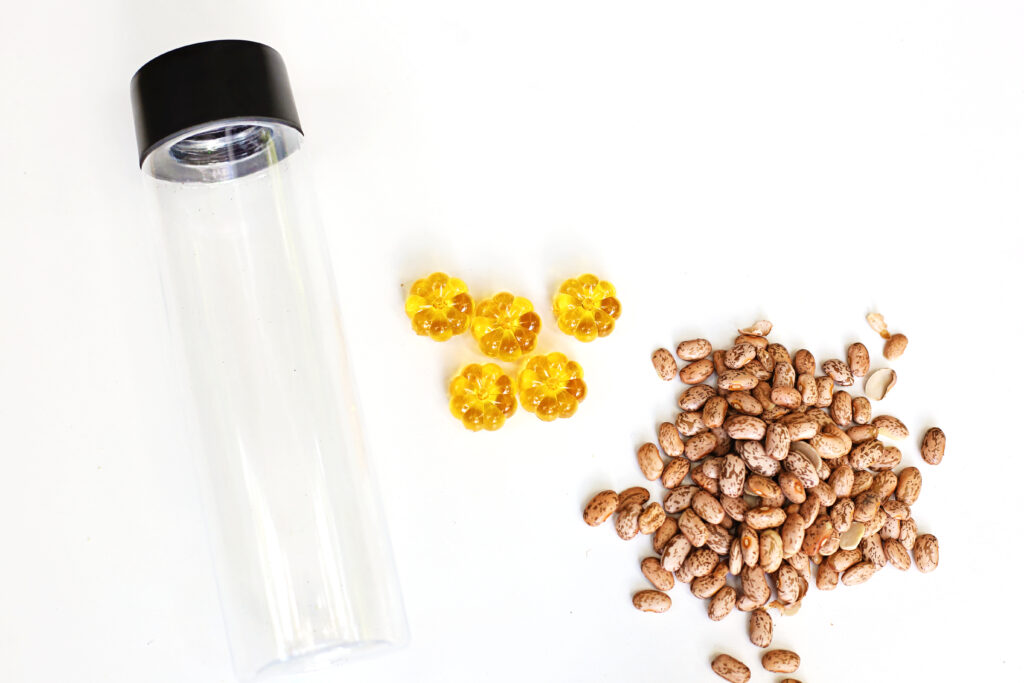 5 Little Pumpkins Sensory Bottle Supplies - Cultivating Brilliant Minds supplies for the fall sensory bottle
