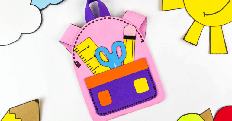 backpack craft for kids