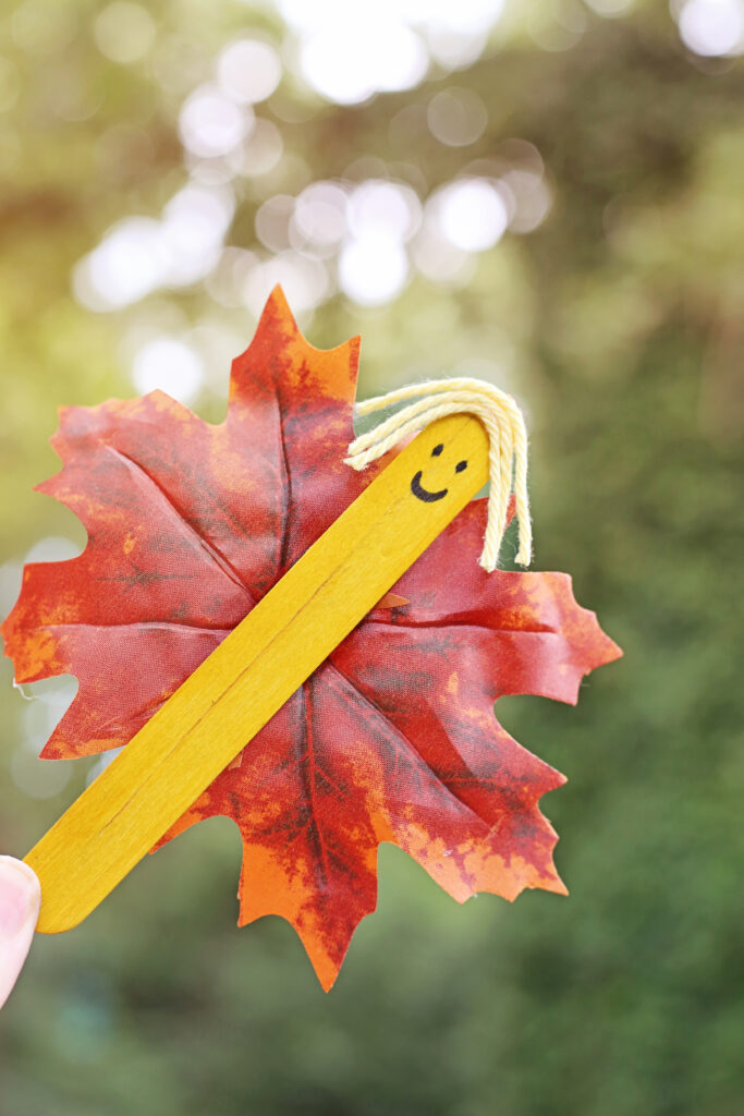 Fall Fairy Puppet Craft Final 5 - Cultivating Brilliant Minds fall fairy puppet craft