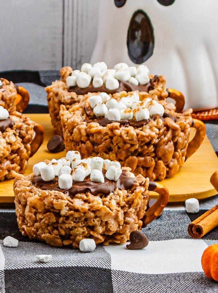 IMG_3972 - Cultivating Brilliant Minds Pumpkin Spice Hot Cocoa Rice Krispie Treats