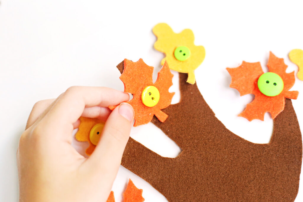 Lace Leaves on Buttons 2 - Cultivating Brilliant Minds Lace Leaves on Buttons