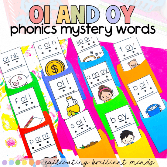 Oi and Oy Mystery Words