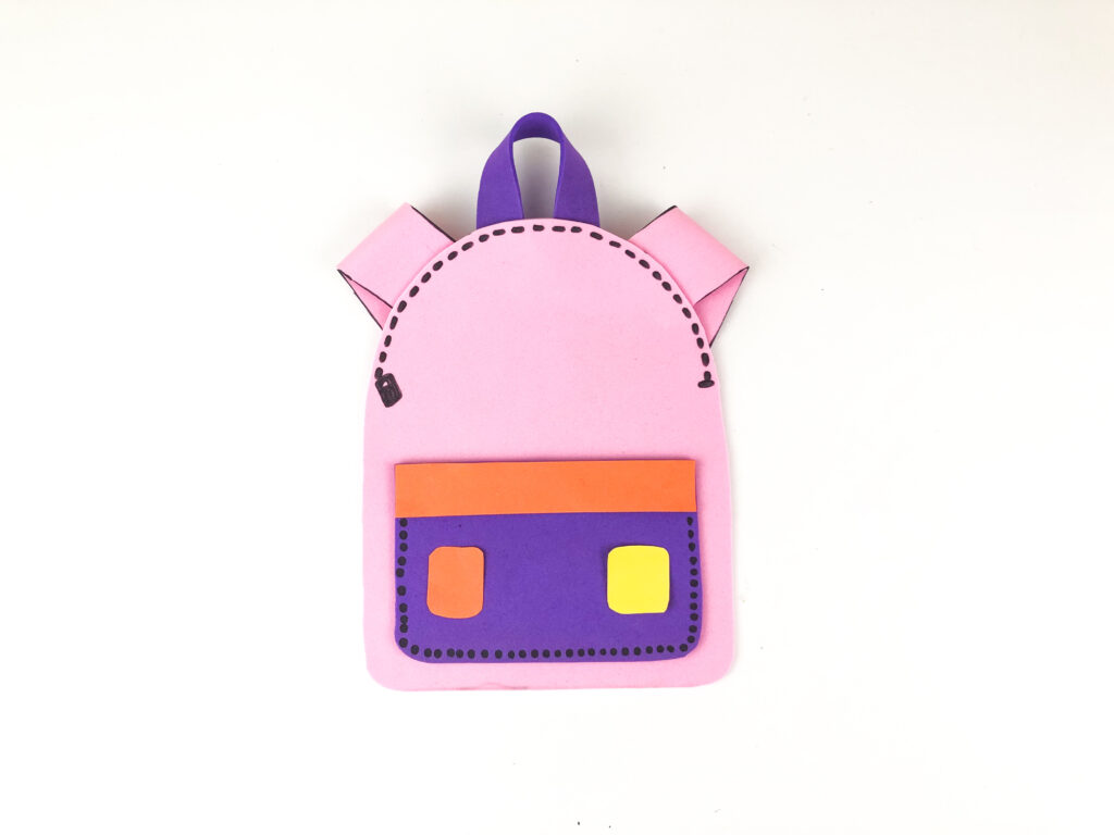 Photo 7-17-25, 11 07 08 PM - Cultivating Brilliant Minds backpack craft for kids