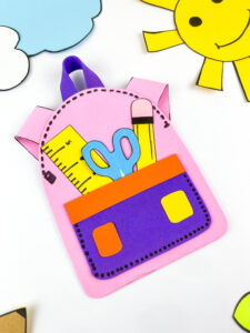 backpack craft for kids