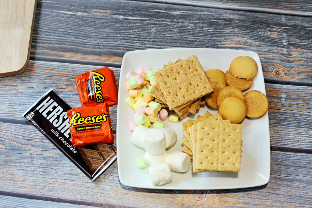 S_mores Board Supplies - Cultivating Brilliant Minds s'mores board for kids