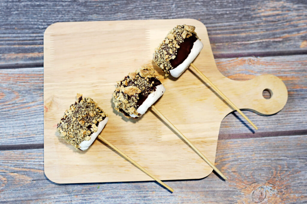 S_mores Pops Final 1 - Cultivating Brilliant Minds s'mores pops recipe