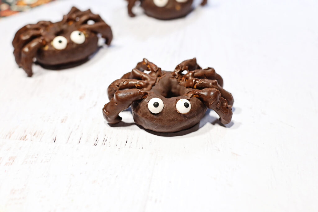 Spider Donuts Final 3 - Cultivating Brilliant Minds spider donuts recipe