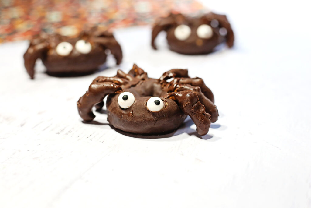 Spider Donuts Final 4 - Cultivating Brilliant Minds spider donuts recipe