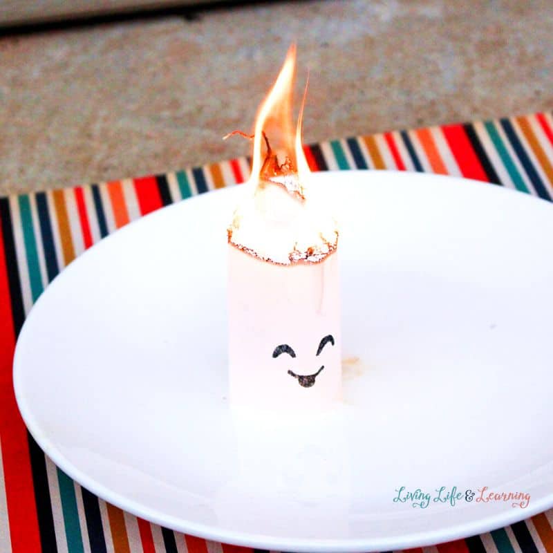 Tea Bag Ghost Experiment - Cultivating Brilliant Minds Tea Bag Ghost Experiment