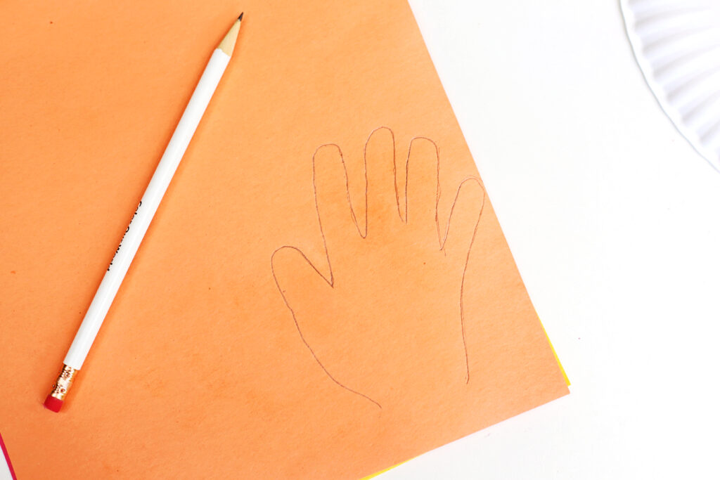 Trace Handprint - Cultivating Brilliant Minds Trace Handprint