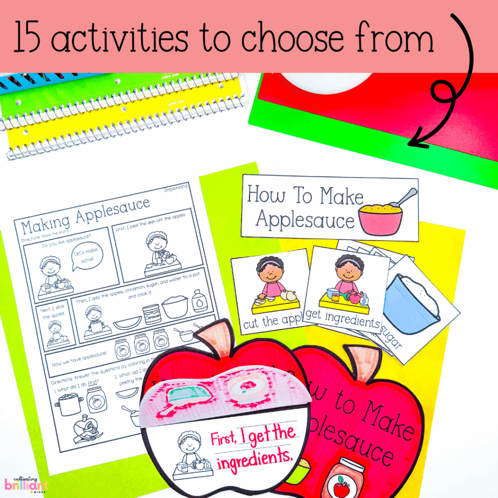 Johnny Appleseed literacy activities and crafts