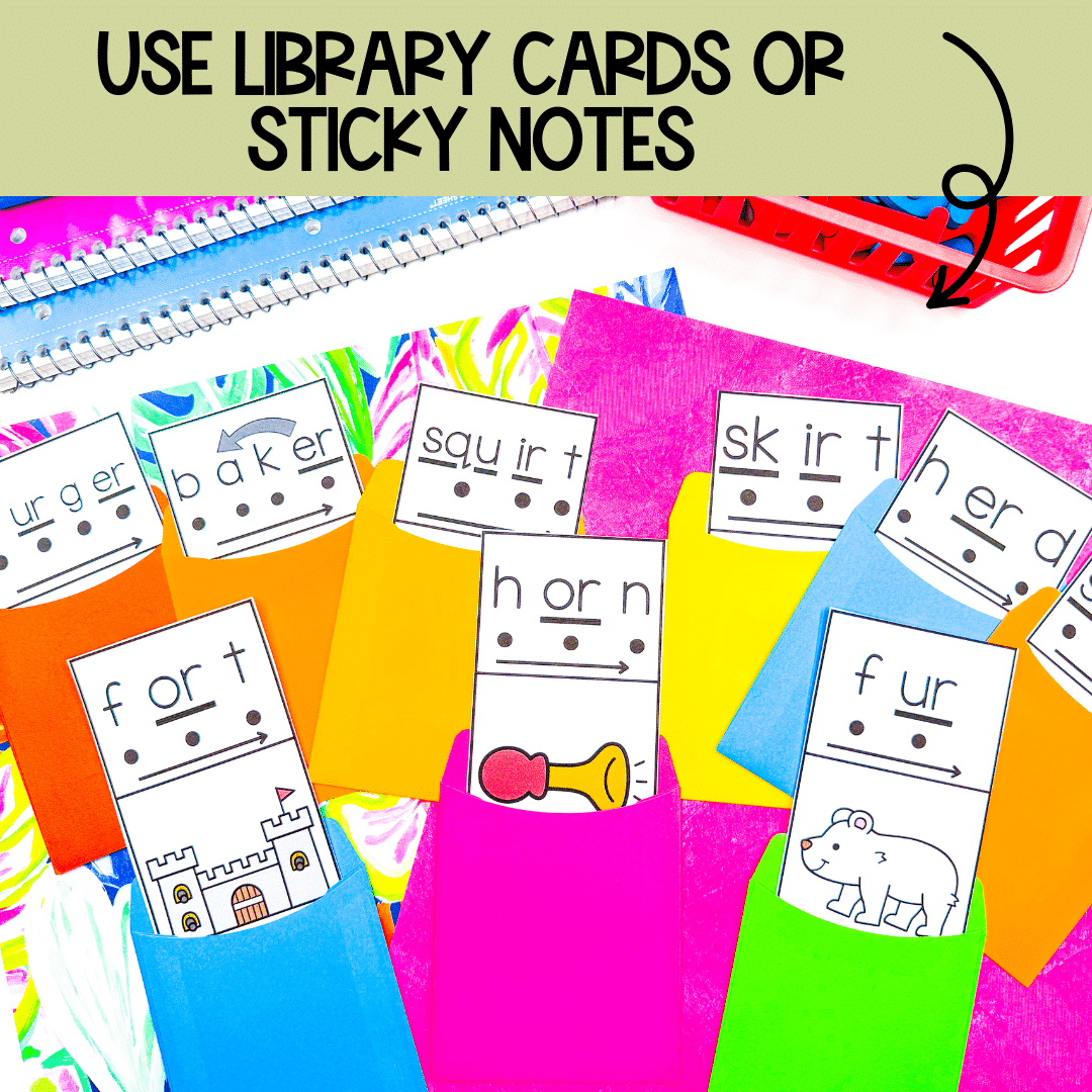 3 - Cultivating Brilliant Minds ER, IR, OR, and UR phonics mystery words