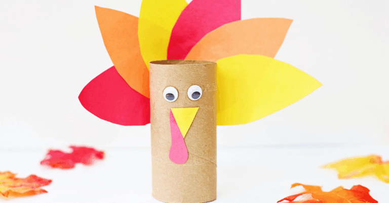 Toilet Paper Roll Turkey Craft