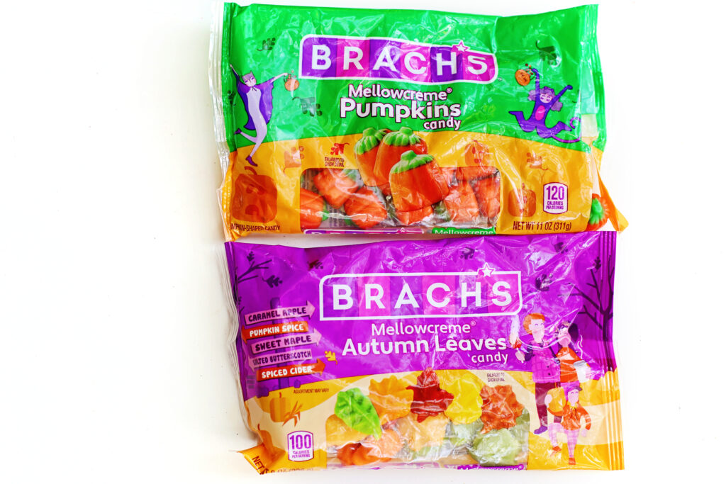 Candy for Edible Pumpkin Patch Sensory Bin - Cultivating Brilliant Minds Edible Pumpkin Patch Sensory Bin