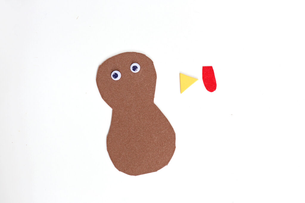 Cut Out Turkey Parts - Cultivating Brilliant Minds turkey body cut out of foam paper