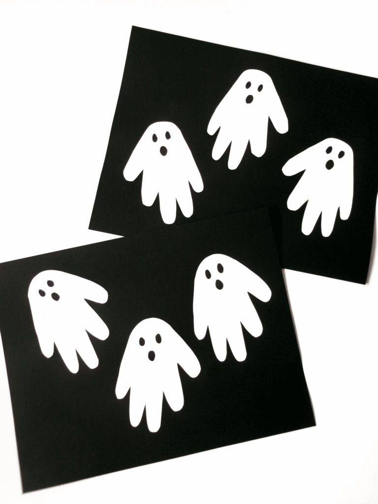 Handprint Ghosts - Cultivating Brilliant Minds Handprint Ghosts
