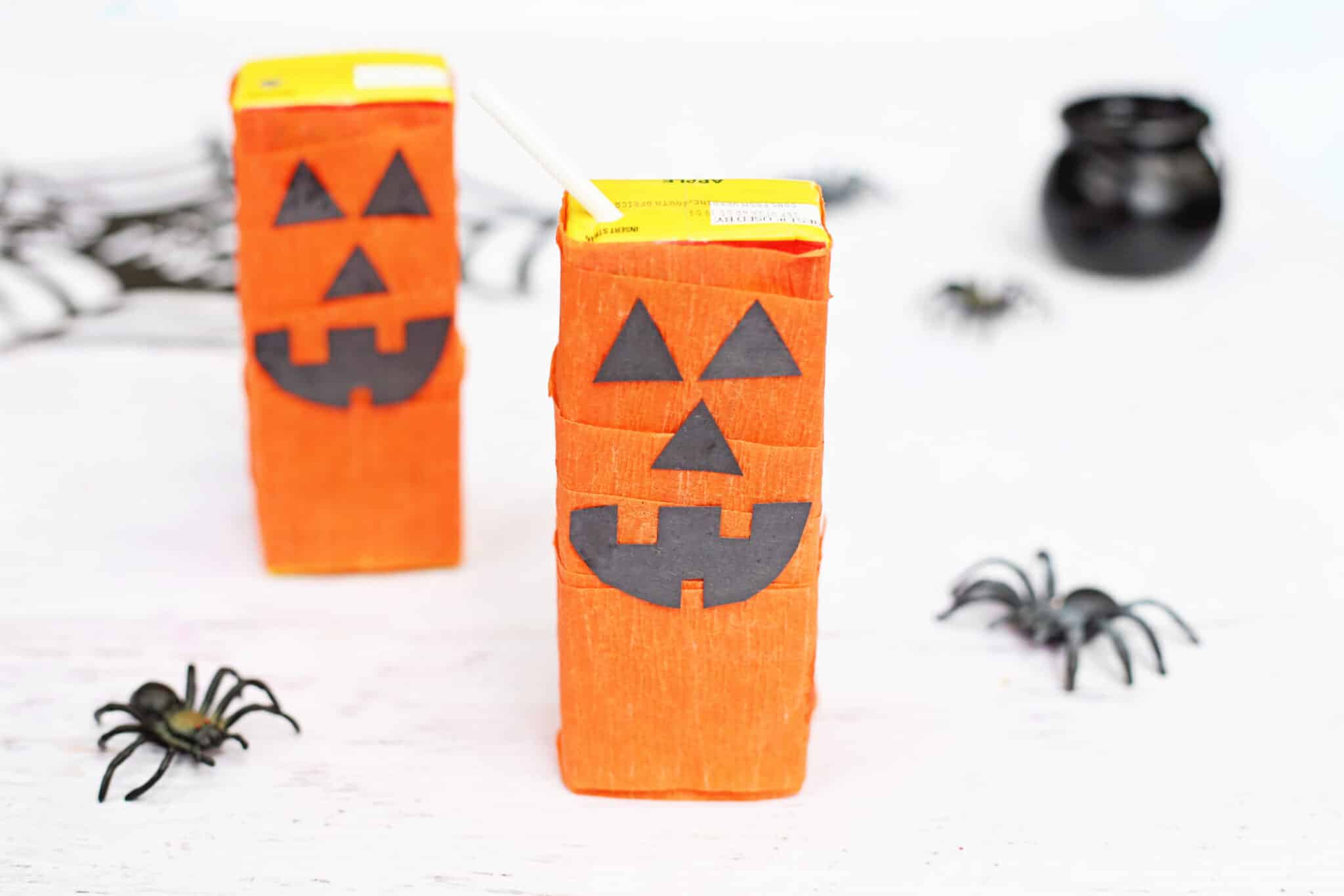 Jack-o’-Lantern Juice Box