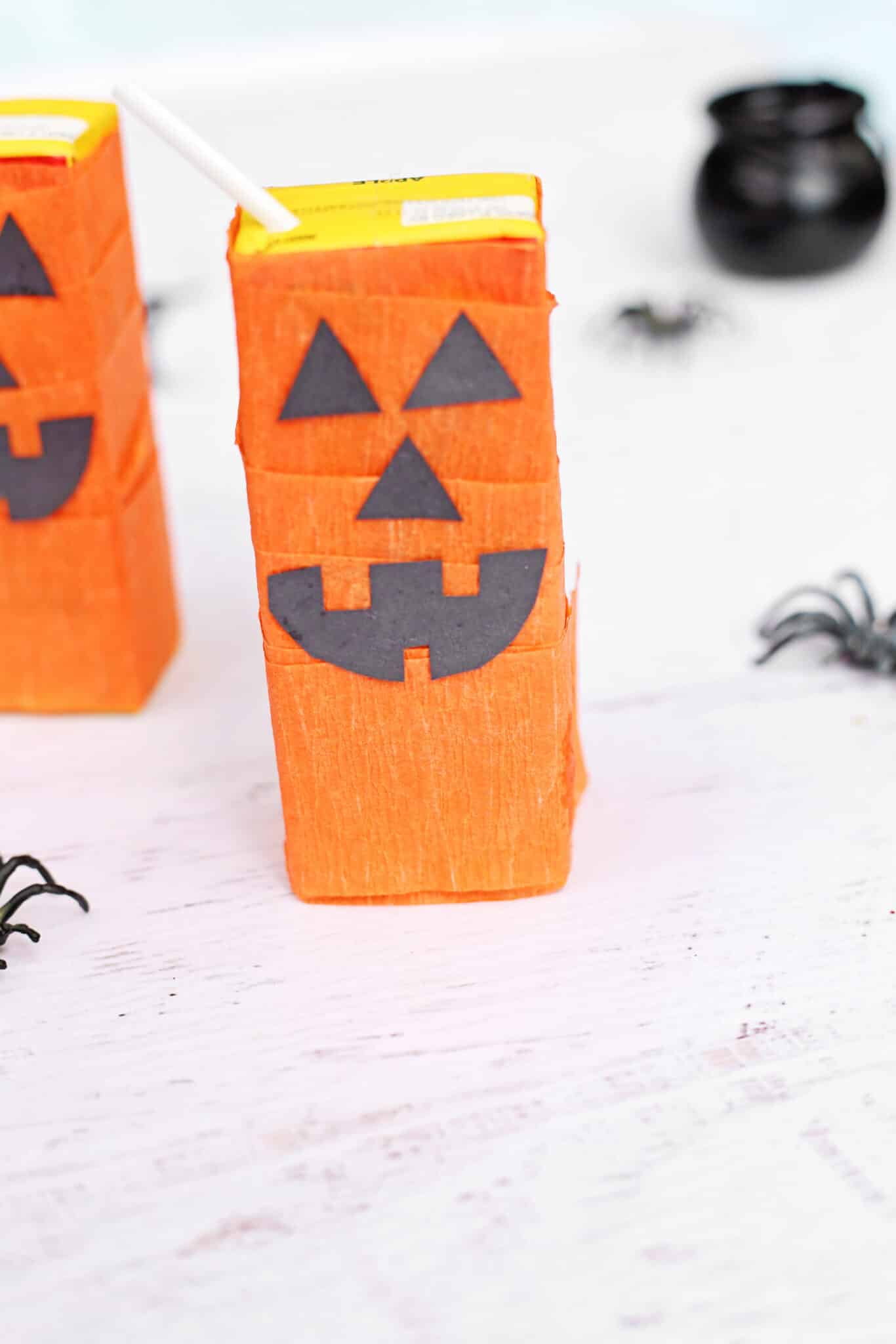 Jack-o’-Lantern Juice Box