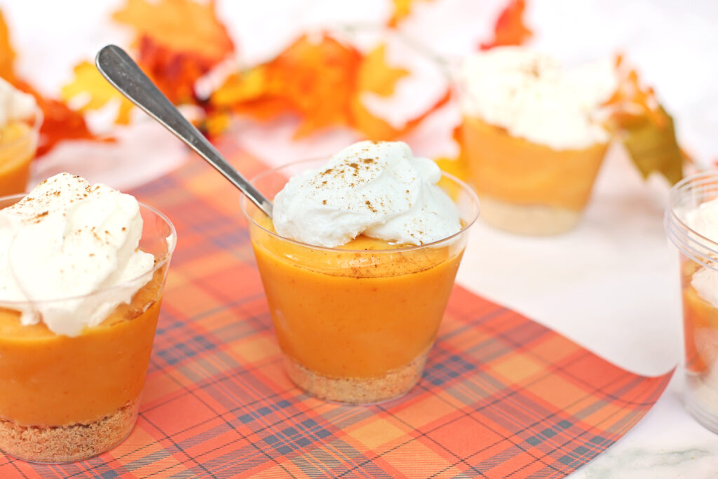 No-Bake Pumpkin Pie in a Cup Recipe Final 6 - Cultivating Brilliant Minds No-Bake Pumpkin Pie in a Cup