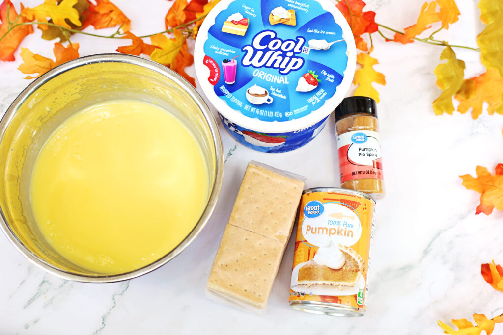 No-Bake Pumpkin Pie in a Cup Recipe Ingredients - Cultivating Brilliant Minds No-Bake Pumpkin Pie Ingredients