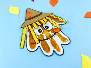 scarecrow handprint craft