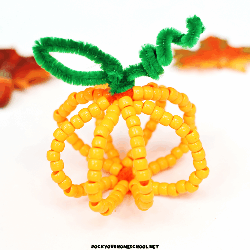 Pipe Cleaner Pumpkins - Cultivating Brilliant Minds Pipe Cleaner Pumpkins