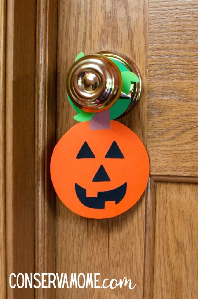 Pumpkin Door Hanger - Cultivating Brilliant Minds Pumpkin Door Hanger