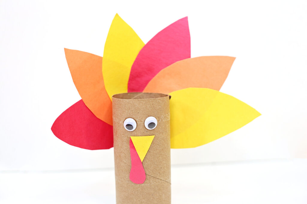 Toilet Paper Roll Turkey Final 1 - Cultivating Brilliant Minds Toilet Paper Roll Turkey craft