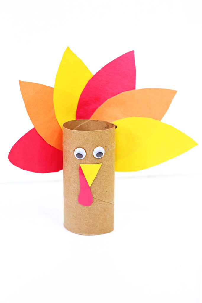 Toilet Paper Roll Turkey Final 3 - Cultivating Brilliant Minds Toilet paper roll craft