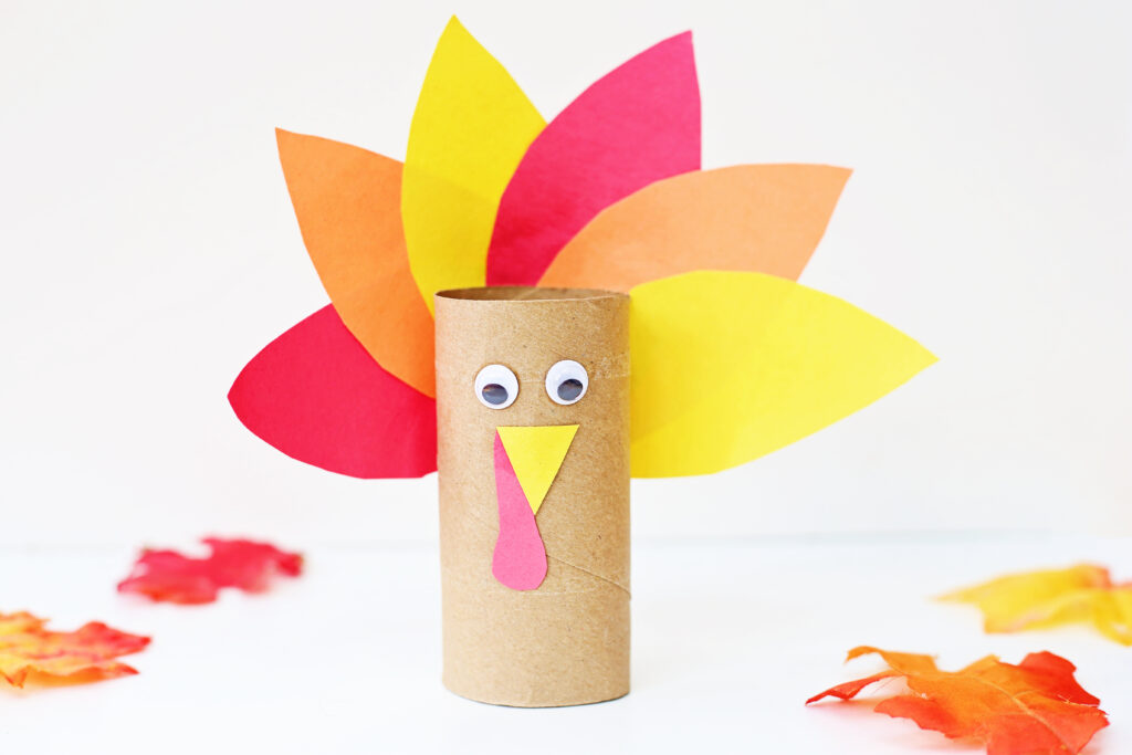 Toilet Paper Roll Turkey Final 4 - Cultivating Brilliant Minds Toilet Paper Roll Turkey craft