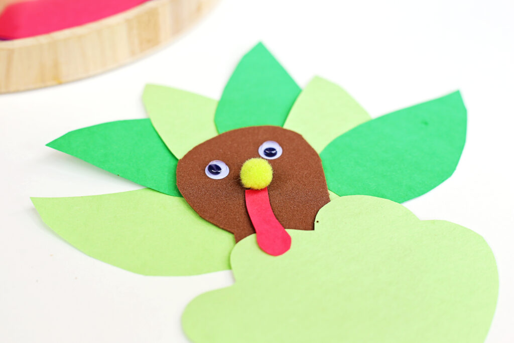 Turkey in Disguise Craft 10 - Cultivating Brilliant Minds a turkey dressed as a bush