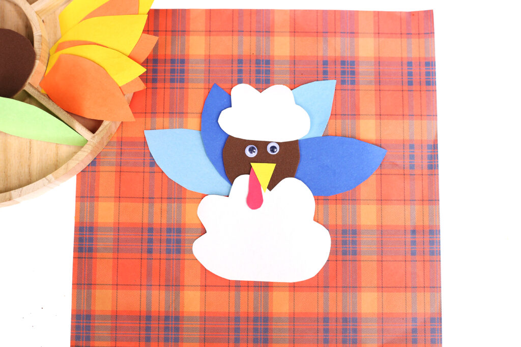 Turkey in Disguise Craft 5 - Cultivating Brilliant Minds a turkey dressed as a cloud
