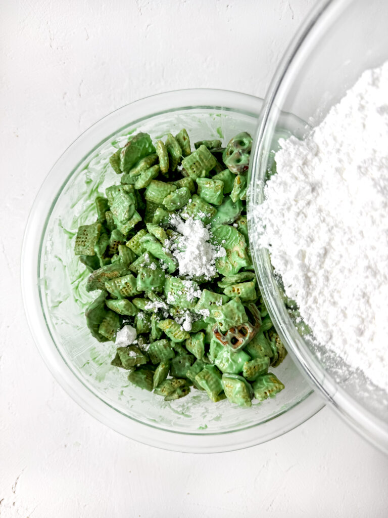 Zombie Muddy Buddies - Cultivating Brilliant Minds Zombie Muddy Buddies