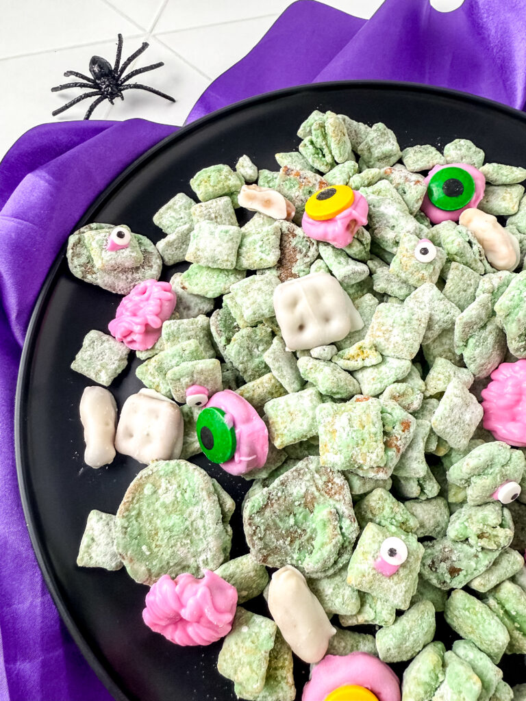 Zombie Muddy Buddies - Cultivating Brilliant Minds Zombie Muddy Buddies