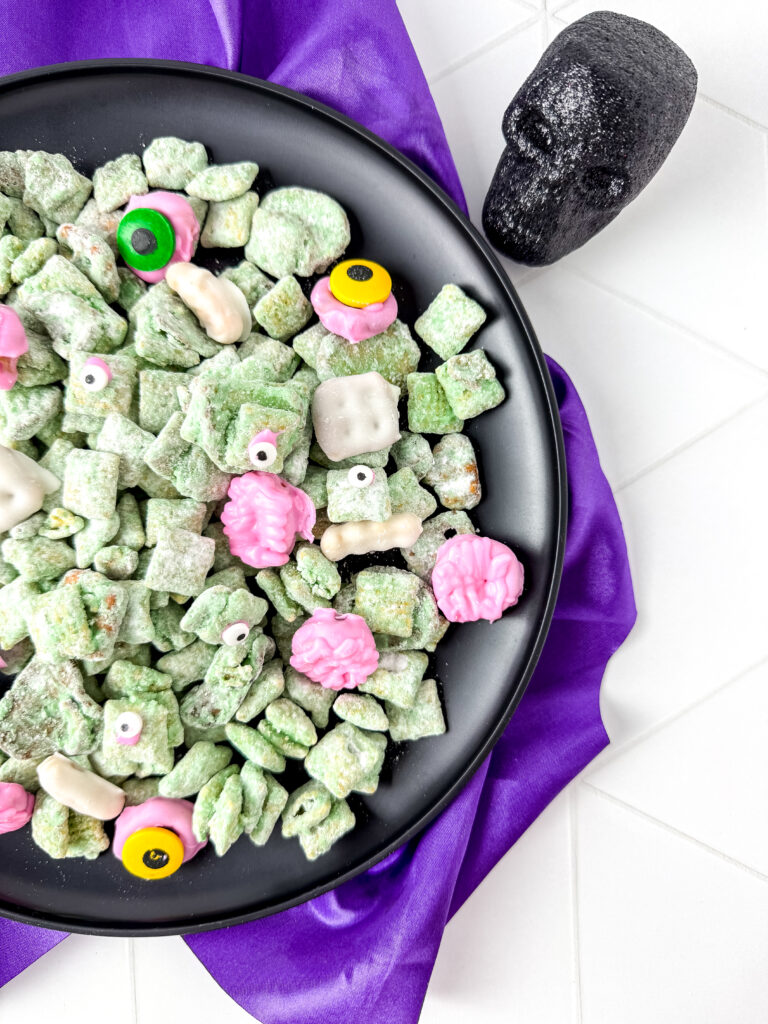 Zombie Muddy Buddies - Cultivating Brilliant Minds Zombie Muddy Buddies