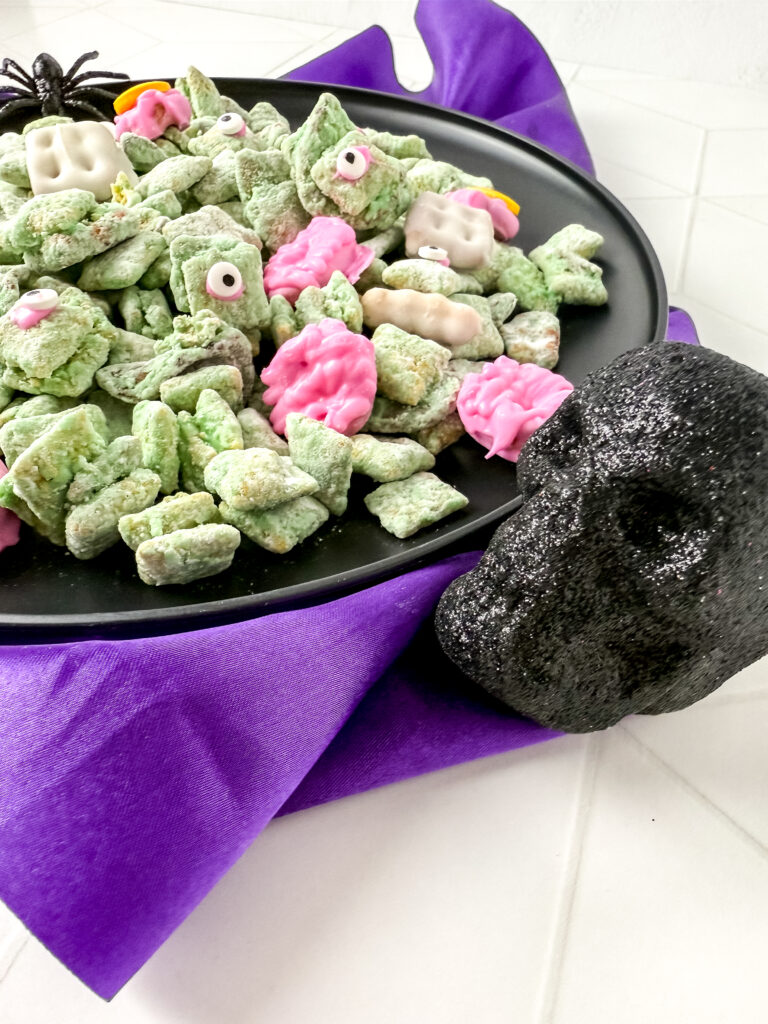 Zombie Muddy Buddies - Cultivating Brilliant Minds Zombie Muddy Buddies