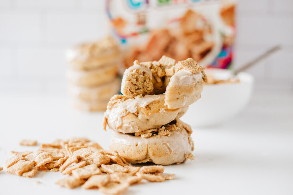 cinnamon toast crunch donuts-08 - Cultivating Brilliant Minds cinnamon toast crunch donuts stacked