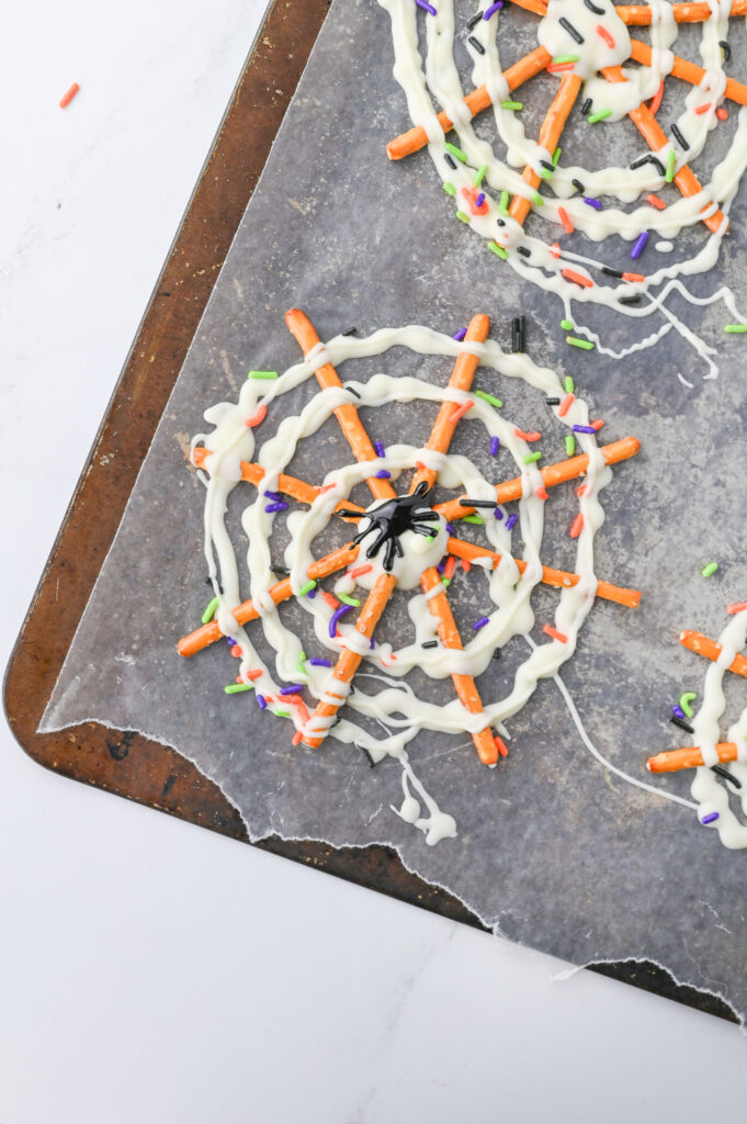 pretzelspiderwebs5 - Cultivating Brilliant Minds spider web pretzels