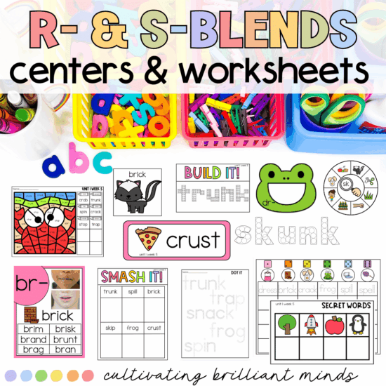 R- and S-Blend Centers