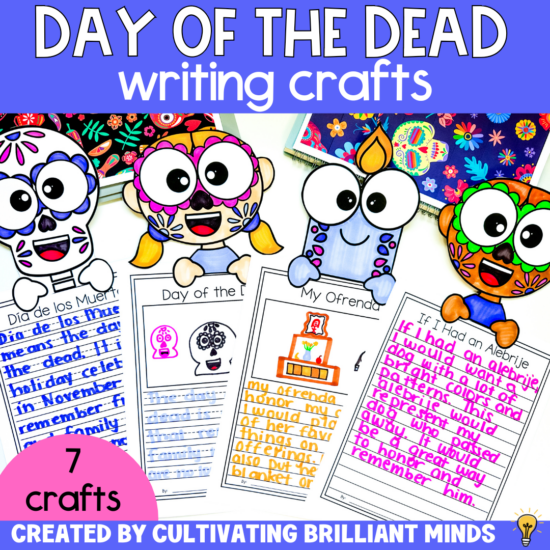 writing crafts for dia de los muertos