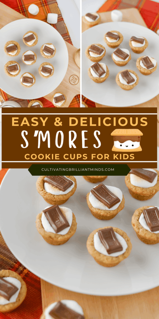 S'mores Cookie Cups - Cultivating Brilliant Minds S'mores Cookie Cups