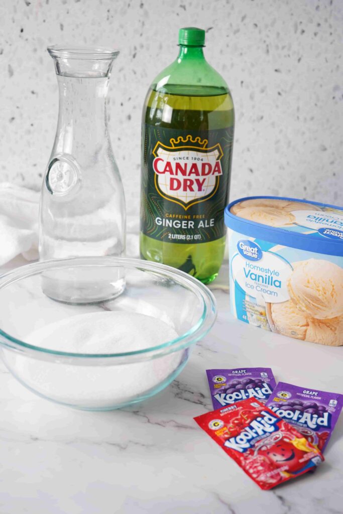 Black Halloween Punch For Kids - Cultivating Brilliant Minds ingredients to make halloween punch