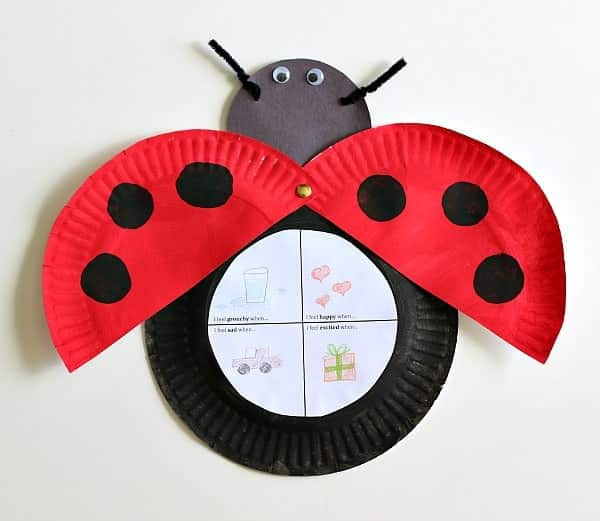 Eric Carle Ladybug Craft - Cultivating Brilliant Minds eric carle crafts - ladybug craft