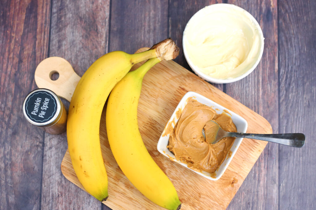 Fall Banana Bites - Cultivating Brilliant Minds fall banana bites ingredients