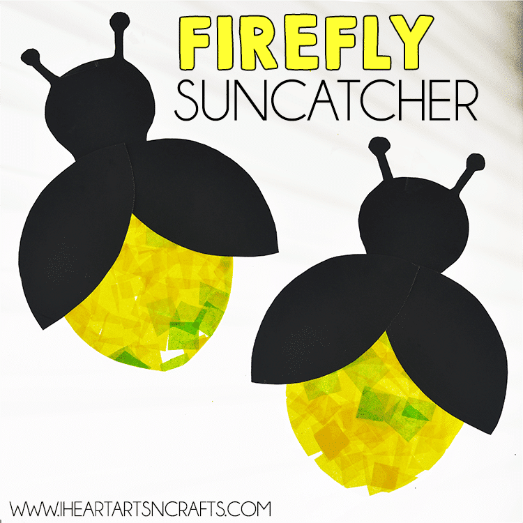 20 Eric Carle Inspired Crafts and Activities - Cultivating Brilliant Minds Firefly Suncatcher