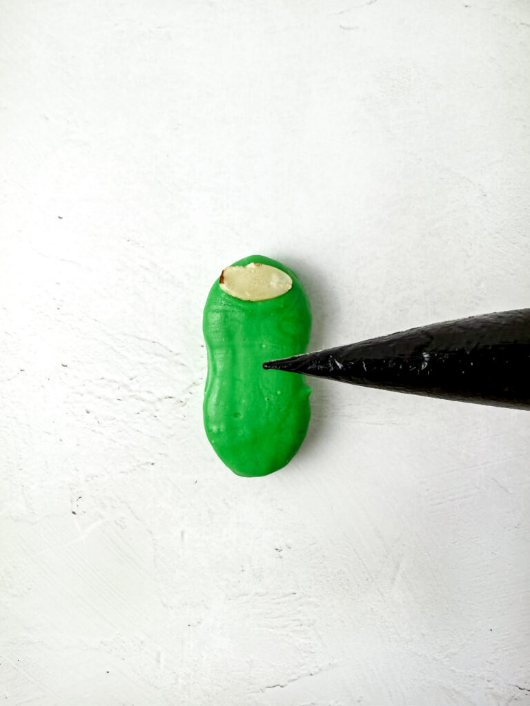 Nutter Butter Zombie Fingers - Cultivating Brilliant Minds Nutter Butters decorated to look like zombie fingers.