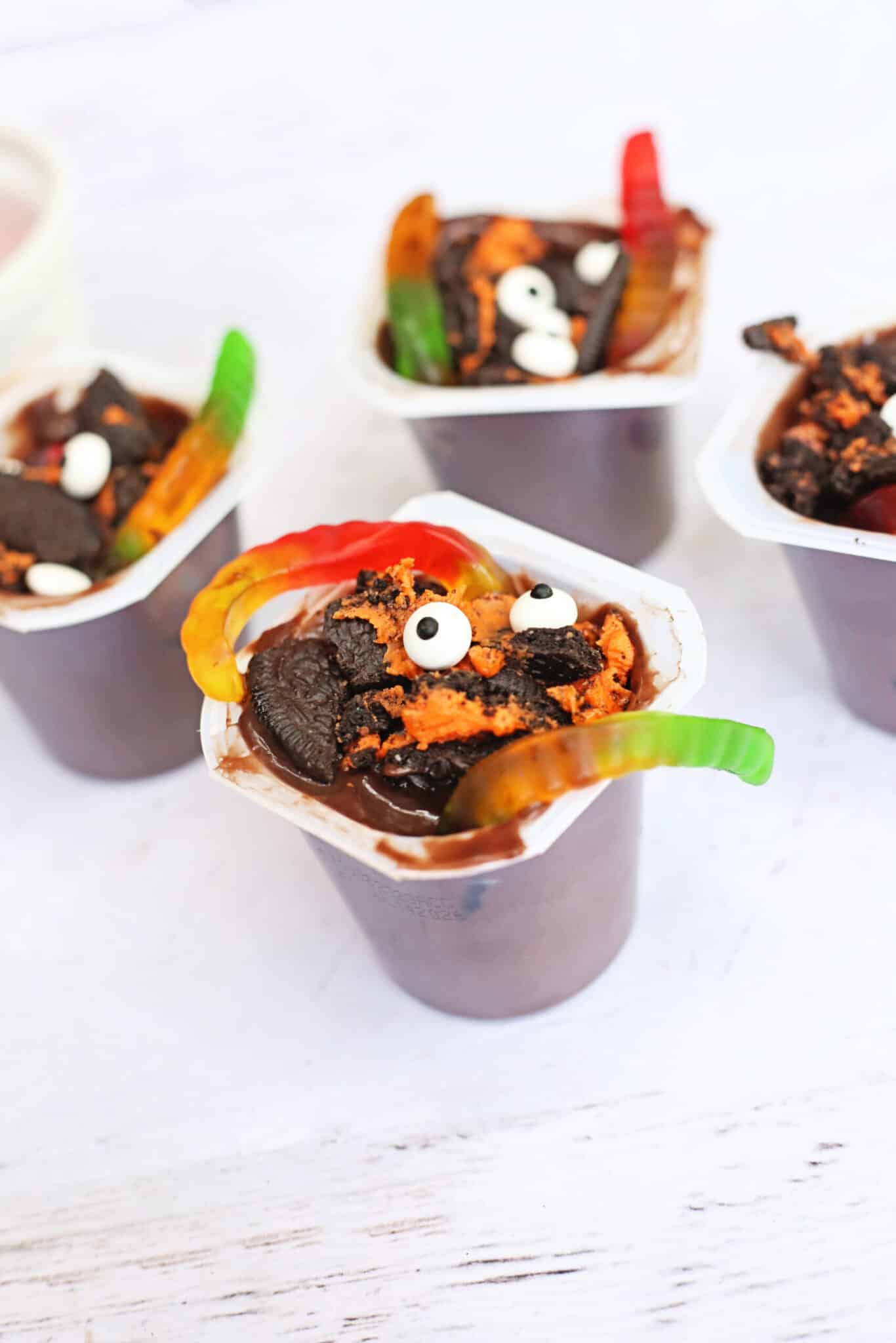 Witches Brew Pudding Cups